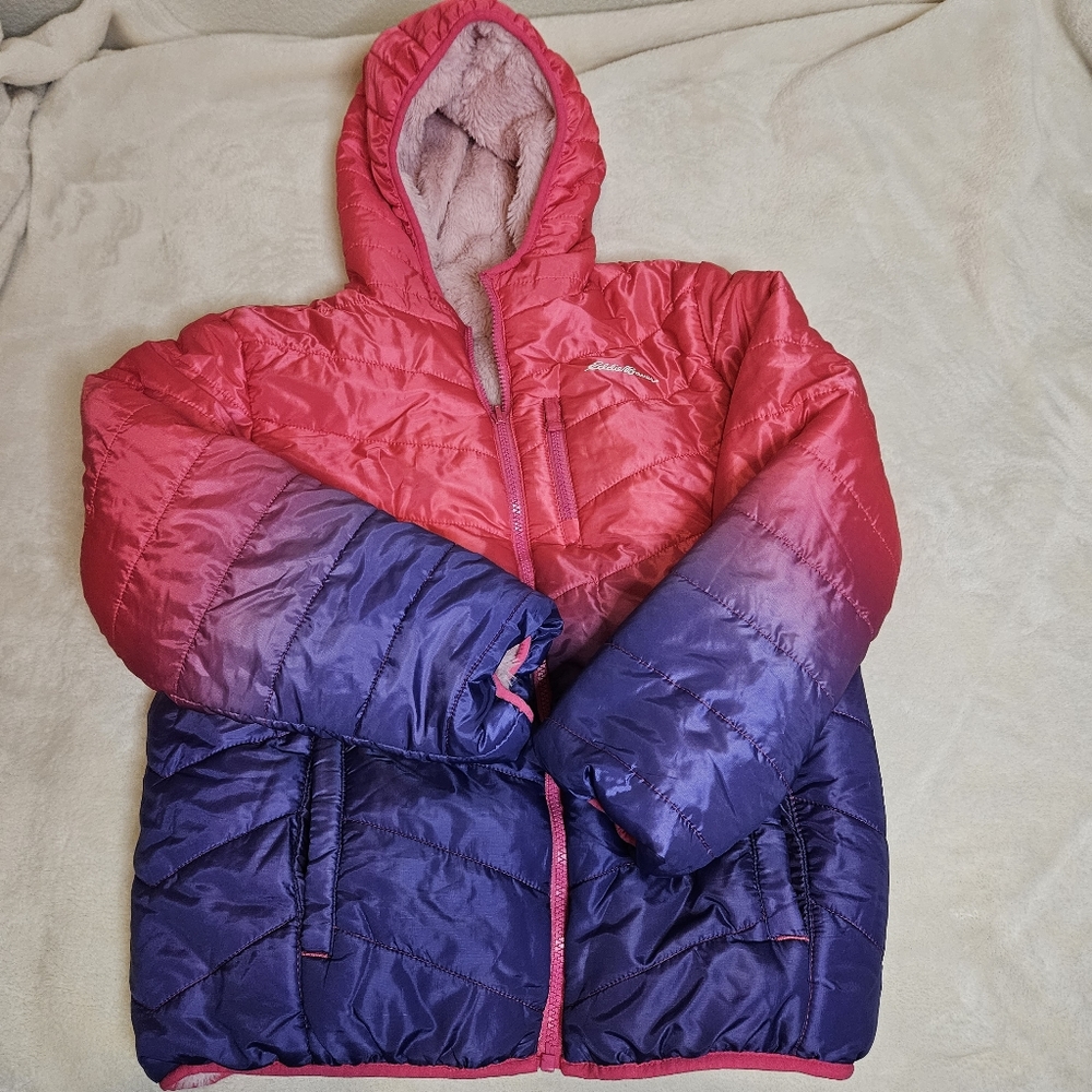 Girls eddie bauer reversible jacket